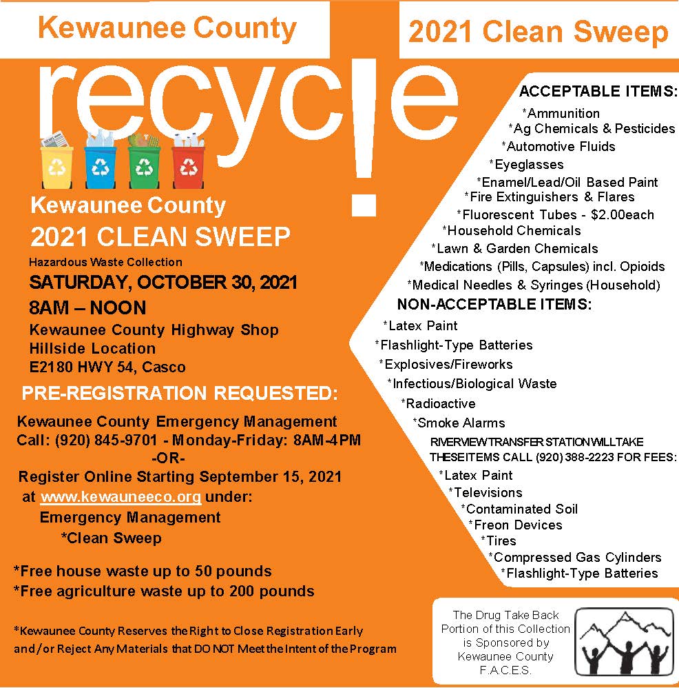 Clean Sweep Poster 2021